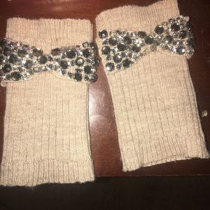 Juicy couture sequins gloves